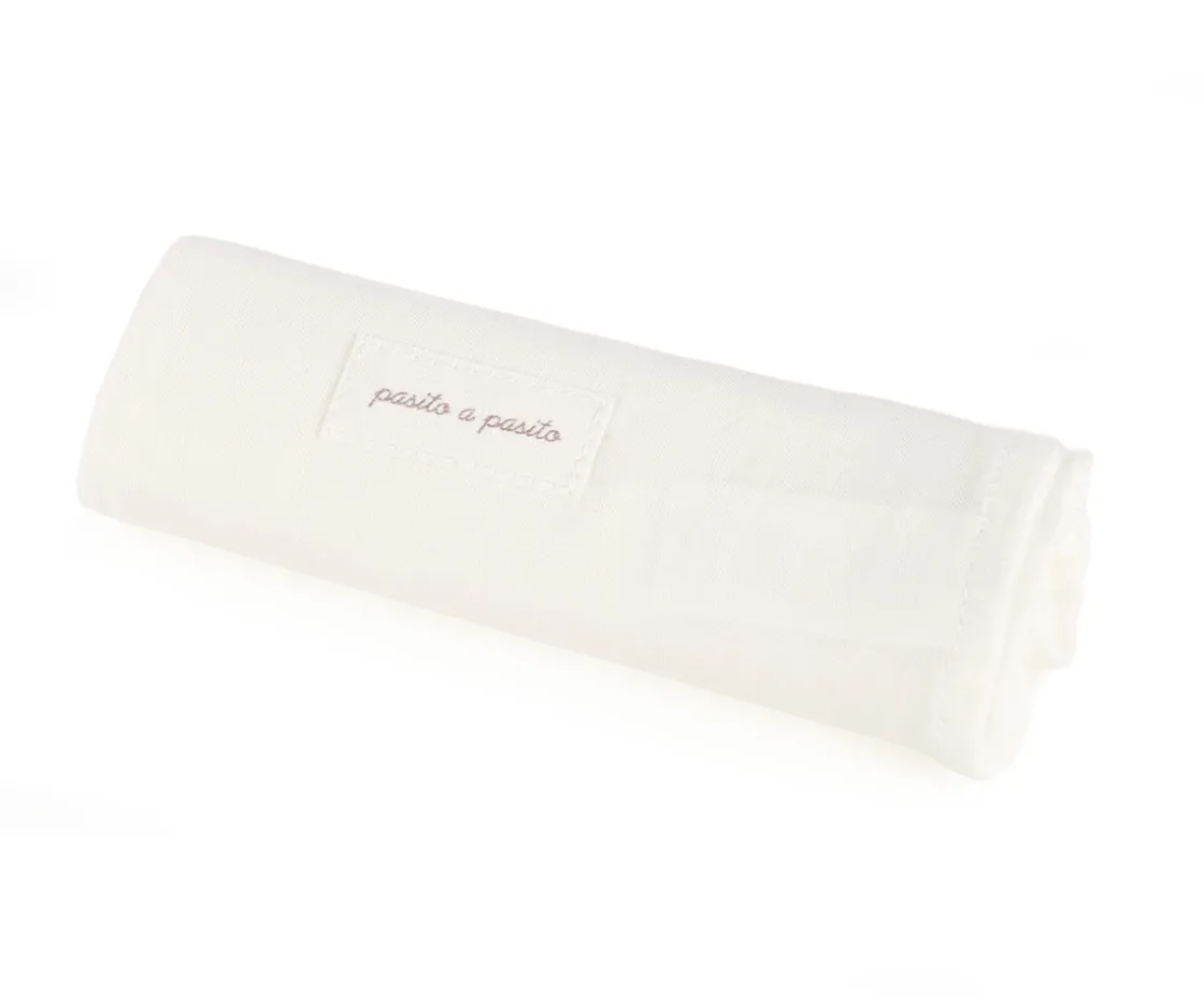 Pasito a Pasito Set 2 Muselinas Cherry Rayas 70 x 70 cm^ Muselinas Bebé