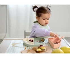 Lassig Set 3 Platos Silicona Happy Fruits Cherry^ Vajilla Infantil