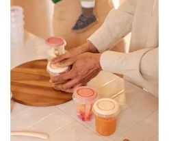 Miniland Set 4 Recipientes Herméticos Hermisized Valencia 250 ml