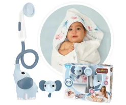 Niños Yookidoo Set Baño Ducha Elefante y Capa Azul