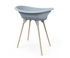 Thermobaby Set Completo Bañera Vasco Azul^Niños Bañeras Bebé