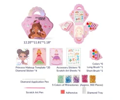 Niños MiDeer Set Creativo 3 en 1 Desfile Modas Princesas