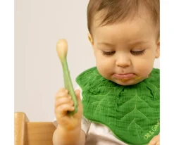 Oli & Carol Set Cucharas Madera Luk & Kendall^ Cubiertos Infantiles