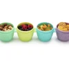 Melii Set de 4 Contenedores para Alimentos 177 ml