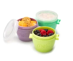 Melii Set de 4 Contenedores para Alimentos 118ml
