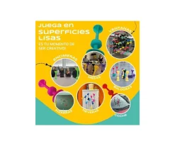 Niños TOSSIT Set de 3 Dardos de Silicona con Ventosa Milky