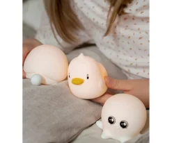 Rabbit & Friends Set de 3 Mini Lámparas Ocean Tortuga, Patito y Pulpo^ Iluminación