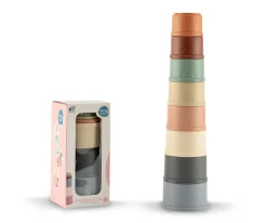 Así Toys Set de 8 Vasos Apilables^Niños Juguetes Para Niños De 18 Meses