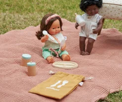 Niños Miniland Set de Alimentación de Madera 100% FSC