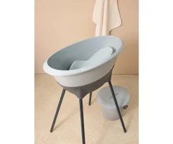 Luma Babycare Set de Bañera y Asiento Luma Iron Blue^Niños Bañeras Bebé