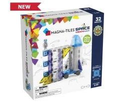 Niños Magna-Tiles Set de Construcción Magna Space 32 Piezas