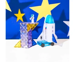 Niños Magna-Tiles Set de Construcción Magna Space 32 Piezas