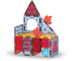 Niños Magna-Tiles Set de Construcción Fire Rescue 27 piezas