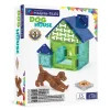 Niños Magna-Tiles Set de Construcción Dog House 13 piezas