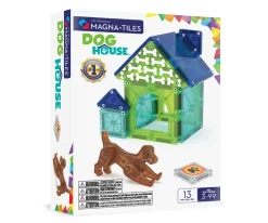 Niños Magna-Tiles Set de Construcción Dog House 13 piezas