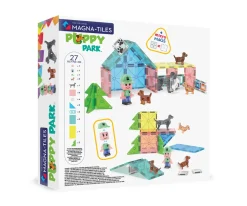 Magna-Tiles Set de Construcción Puppy Park 27 piezas^Niños Juguetes Niños 6 Años