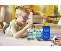 Niños Magna-Tiles Set de Construcción Police Patrol 20 piezas