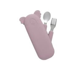 The Cotton Cloud Set de Cubiertos Koala Zoe Malva