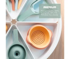 Niños Inspire My Play Set de Cuencos Encajables Sensoriales Green