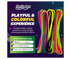 Niños ZipString Set De Cuerdas Repuesto Psycho