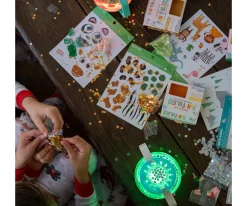 Niños Glo Pals Set de Jarra y Rellenos Sensoriales Zoo