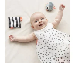 Niños Done by Deer Set de Juguetes Sensoriales Birdee Azul