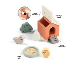 Niños Done by Deer Set de Madera Tiny Clucky