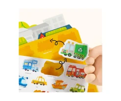 MiDeer Set de Pegatinas Bustling Traffic^Niños Juguetes Niños 3 Años