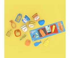 Niños ChildGen Set de Plastilina Natural Tendera Pofi