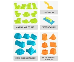 Niños MiDeer Set de Playa con Arena cinética