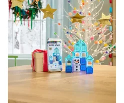 Niños Magna-Tiles Set de Viaje MicroMAGS Winter Wonder Travel
