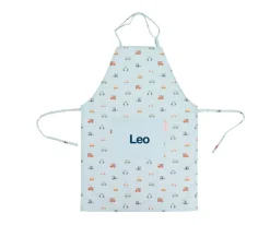 Niños Tutete Set Delantal City Cars Personalizable