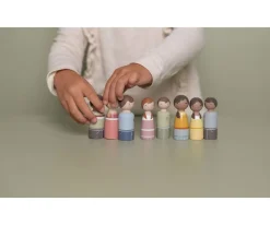 Niños Little Dutch Set Familia Evi Casa Muñecas