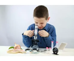 Buki Set Microscopio con 30 Experimentos^Niños Juguetes Niños 8 Años