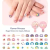 MiDeer Set Pegatinas para Uñas con Espejo "Princesa Floral"^Niños Pintura De Uñas, Brillos Y Tattoos