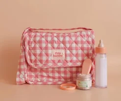 Tiny Harlow Set Tiny Nurturers Pink Gingham^Niños Accesorios Para Muñecas