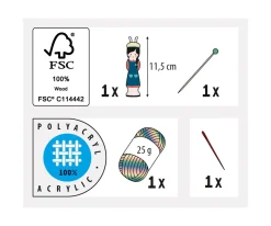 Folia Set Tricotín StrickLiesel^Niños Manualidades Para Niños