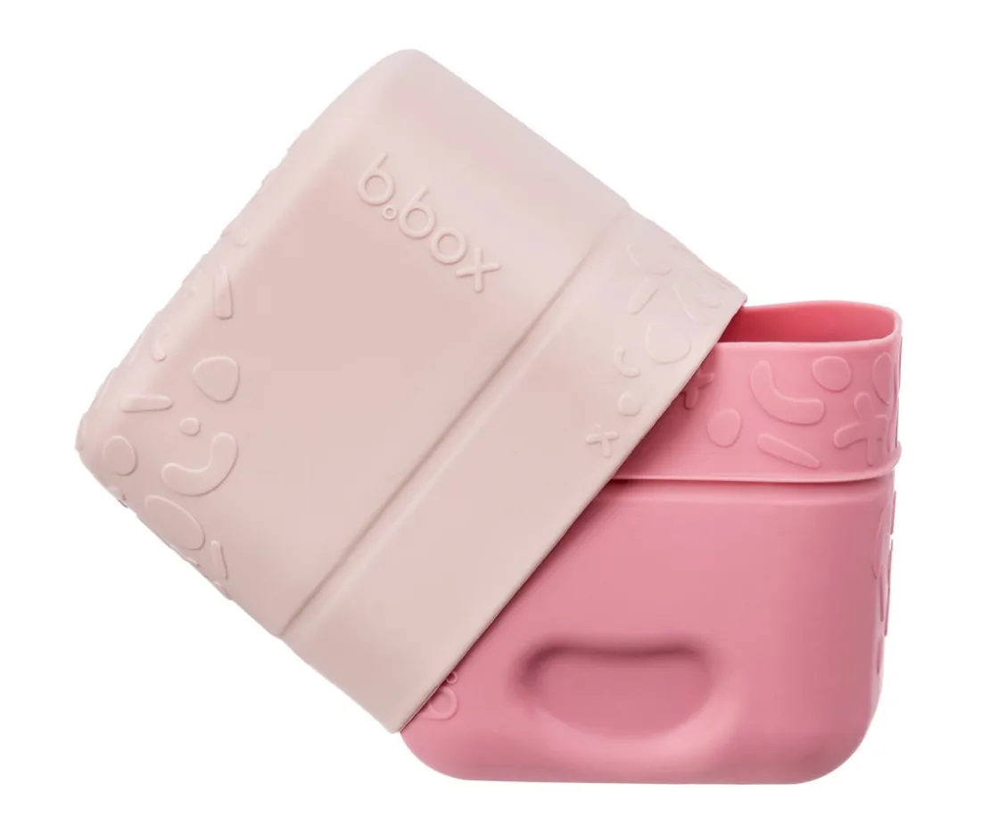 b.box Set Vasitos Snack de Silicona Berry^ Cajas De Almuerzo