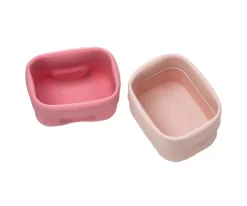 b.box Set Vasitos Snack de Silicona Berry^ Cajas De Almuerzo