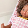 Tiny Harlow Silleta para Muñecas Vichy Rosa^Niños Carritos Muñecas