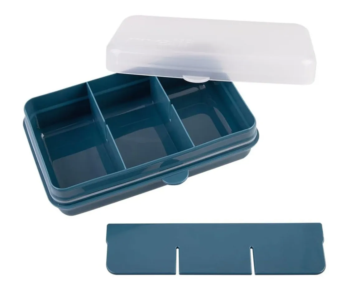 Melii Snackle Box Mini Azul Oscuro