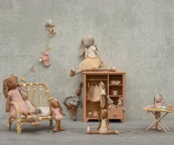 Maileg Sofá de Ratán Grande Natural^Niños Casa De Muñecas De Madera