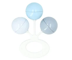 Tutete Sonajero 3 Bolitas Azul Tiza-Azul Claro-French Blue^ Sonajeros Bebé