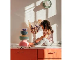 Niños Stapelstein Inside Rainbow Pastel