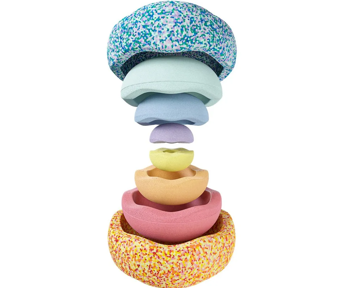 Niños Stapelstein Inside Set Pastel 8 Piezas