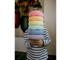 Niños Stapelstein Original Mini Rainbow Pastel