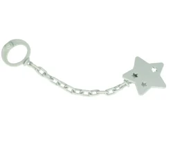 Tutete Sujetachupetes Personalizable Estrella Verde Claro^ Chupeteros