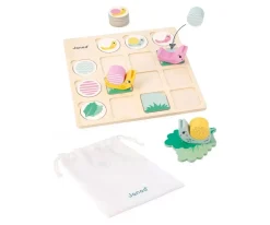 Niños Janod Tablero de Doble Entrada