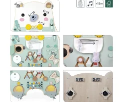 Niños Janod Tablero de Motricidad Osito Pure