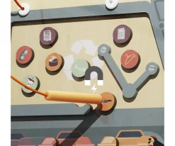 Niños Topbright Tablero Magnético Clasificador de Residuos